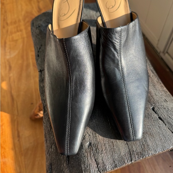 Sam Edelman Black kitten heel mules “Skya” - Picture 8 of 9